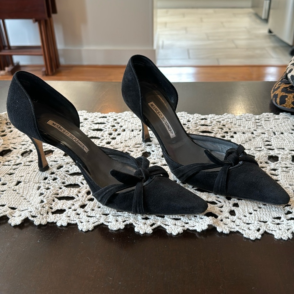 Well loved Manolo Blahnik Heels